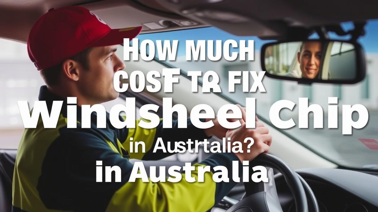 How much does it cost to fix a windscreen chip in Australia?