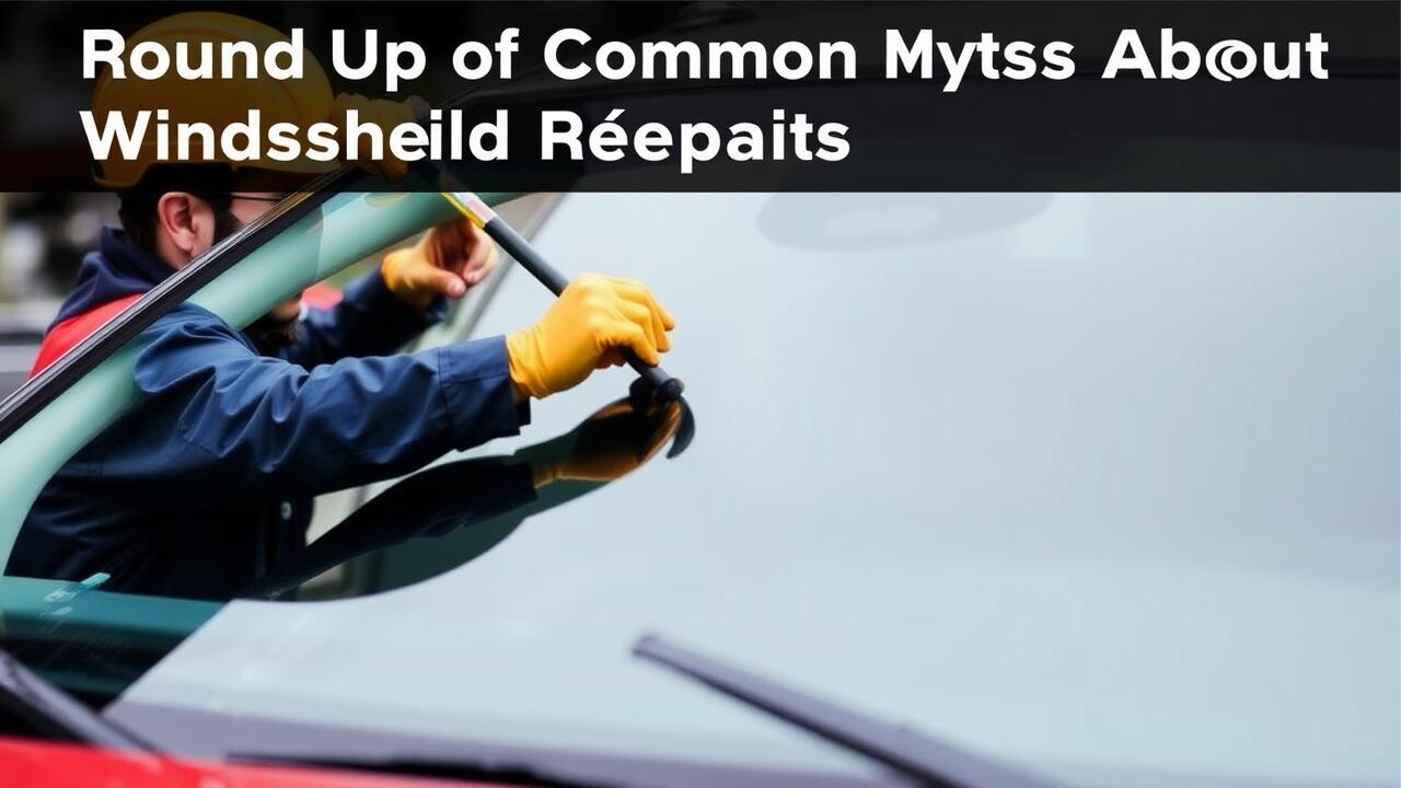 Round Up of Common Myths About Windshield Repairs