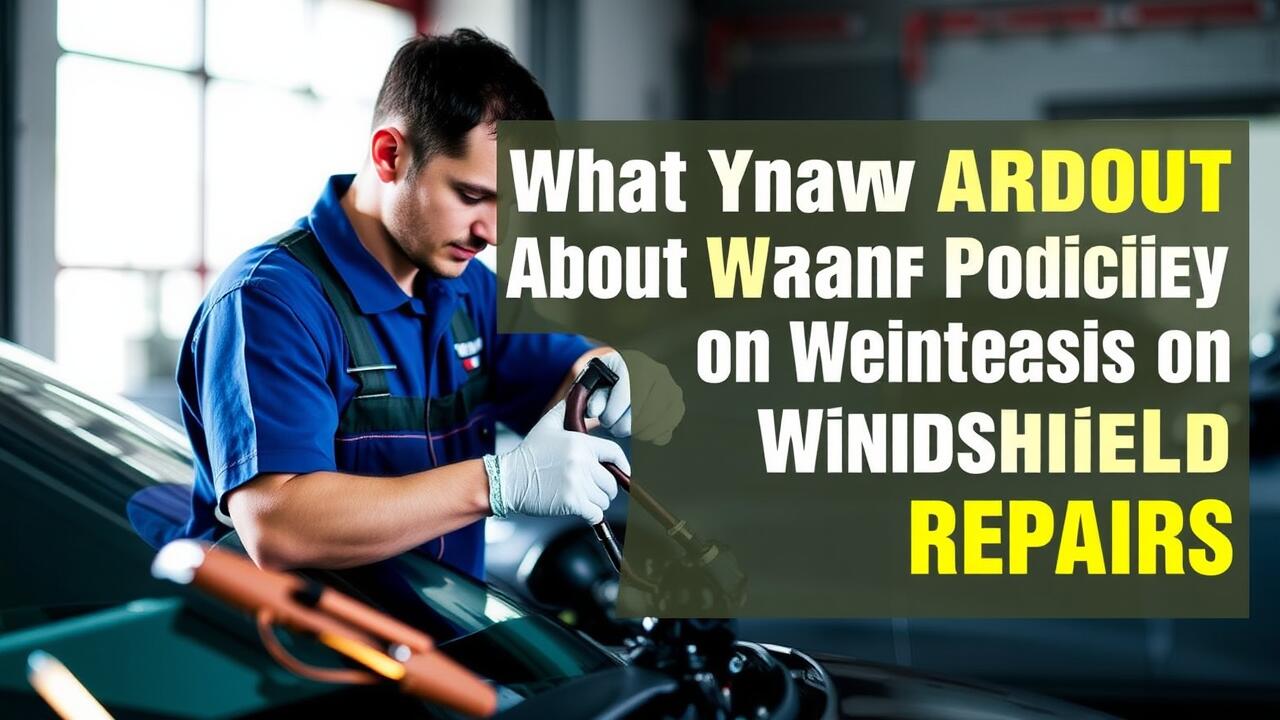 What to Know About Warranty Policies on Windshield Repairs